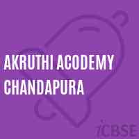 Akruthi Acodemy Chandapura Primary School Logo
