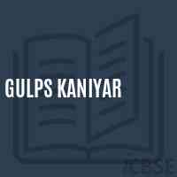Gulps Kaniyar Primary School Logo