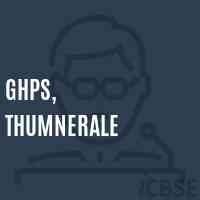 Ghps, Thumnerale Middle School Logo
