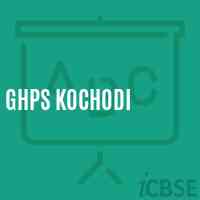 Ghps Kochodi Middle School Logo