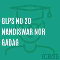 Glps No 20 Nandiswar Ngr Gadag Primary School Logo