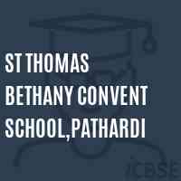 St Thomas Bethany Convent School,Pathardi Logo