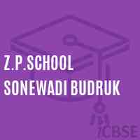 Z.P.School Sonewadi Budruk Logo