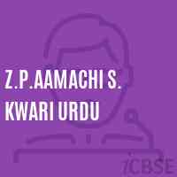 Z.P.Aamachi S. Kwari Urdu Middle School Logo