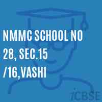 Nmmc School No 28, Sec.15 /16,Vashi Logo