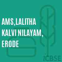 Ams,Lalitha Kalvi Nilayam, Erode Middle School Logo
