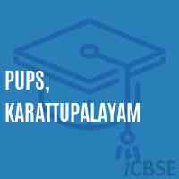 Pups, Karattupalayam Primary School Logo