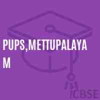Pups,Mettupalayam Primary School Logo