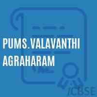 Pums.Valavanthi Agraharam Middle School Logo
