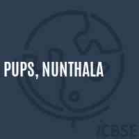 Pups, Nunthala Primary School Logo