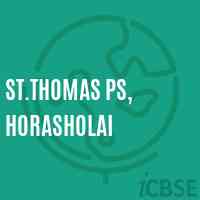 St.Thomas Ps, Horasholai Primary School Logo