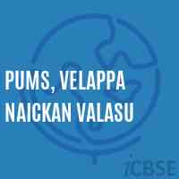 Pums, Velappa Naickan Valasu Middle School Logo