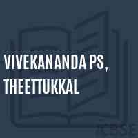 Vivekananda Ps, Theettukkal Primary School Logo