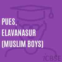 Pues, Elavanasur (Muslim Boys) Primary School Logo