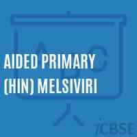 Aided Primary (Hin) Melsiviri Primary School Logo