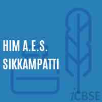 Him A.E.S. Sikkampatti Primary School Logo