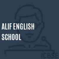 Alif English School Logo