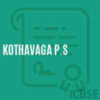 Kothavaga P.S Middle School Logo