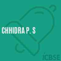Chhidra P. S Middle School Logo