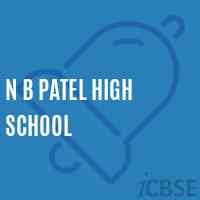 N B Patel High School Logo