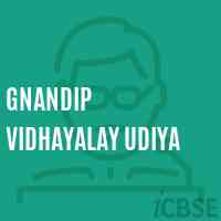 Gnandip Vidhayalay Udiya Middle School Logo