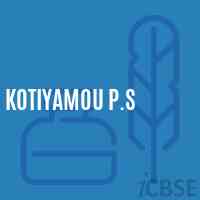 Kotiyamou P.S Primary School Logo