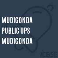 Mudigonda Public Ups Mudigonda Middle School Logo