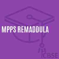 Mpps Remaddula Primary School Logo