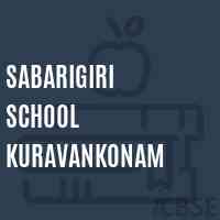 Sabarigiri School Kuravankonam Logo