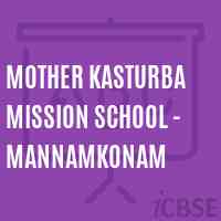 Mother Kasturba Mission School - Mannamkonam Logo