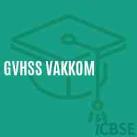 Gvhss Vakkom High School Logo