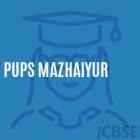 Pups Mazhaiyur Primary School Logo