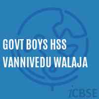 Govt Boys Hss Vannivedu Walaja High School Logo