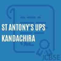 St Antony'S Ups Kandachira Middle School Logo
