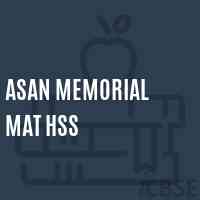 Asan Memorial Mat Hss High School Logo