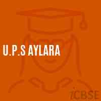U.P.S Aylara Upper Primary School Logo