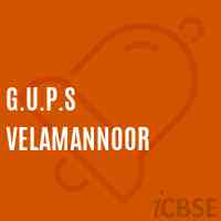 G.U.P.S Velamannoor Middle School Logo