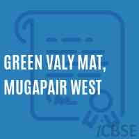 Green Valy Mat, Mugapair West Senior Secondary School Logo