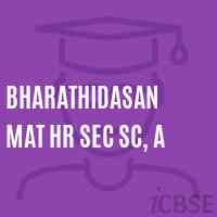 Bharathidasan Mat Hr Sec Sc, A Senior Secondary School Logo