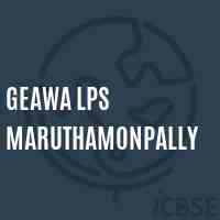 Geawa Lps Maruthamonpally Primary School Logo
