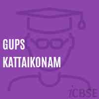 Gups Kattaikonam Middle School Logo