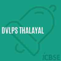 Dvlps Thalayal Primary School Logo