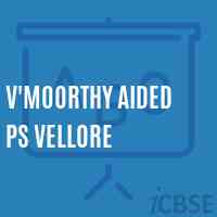 V'Moorthy Aided Ps Vellore Primary School Logo
