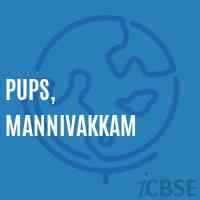PUPS, Mannivakkam Primary School Logo