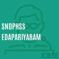 Sndphss Edapariyaram Secondary School Logo