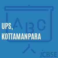Ups, Kottamanpara Middle School Logo