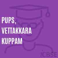 PUPS, Vettakkara Kuppam Primary School Logo