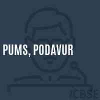 PUMS, Podavur Middle School Logo