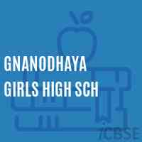 Gnanodhaya Girls High Sch Secondary School Logo