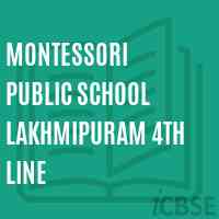Montessori Public School Lakhmipuram 4Th Line Logo